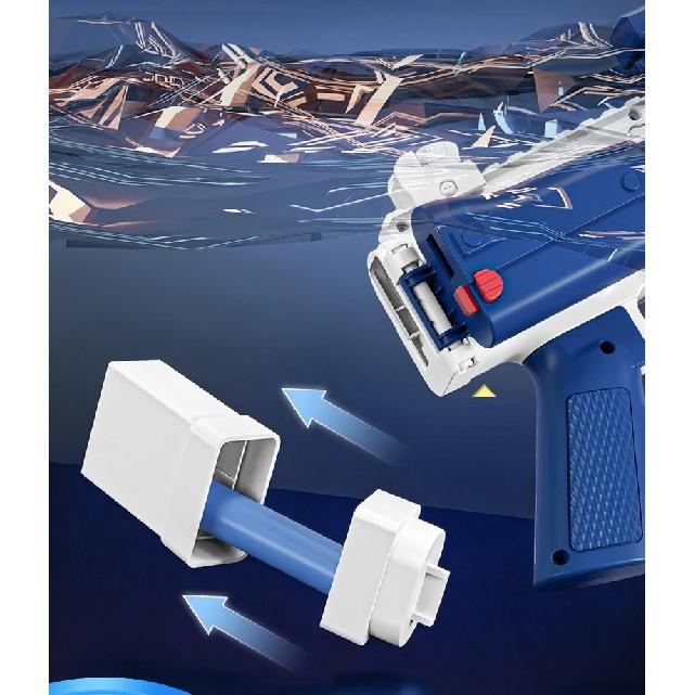 SCAR Electric Automatic Submachine M416 Water Gun Summer Outdoor Beach Firing Shooting Game Water Fight Toy for Children Gifts