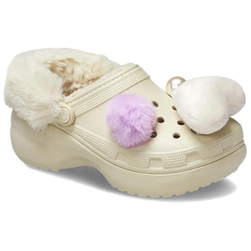 Crocs EVA Classic Fashion Hole Shoes Women's Off-White