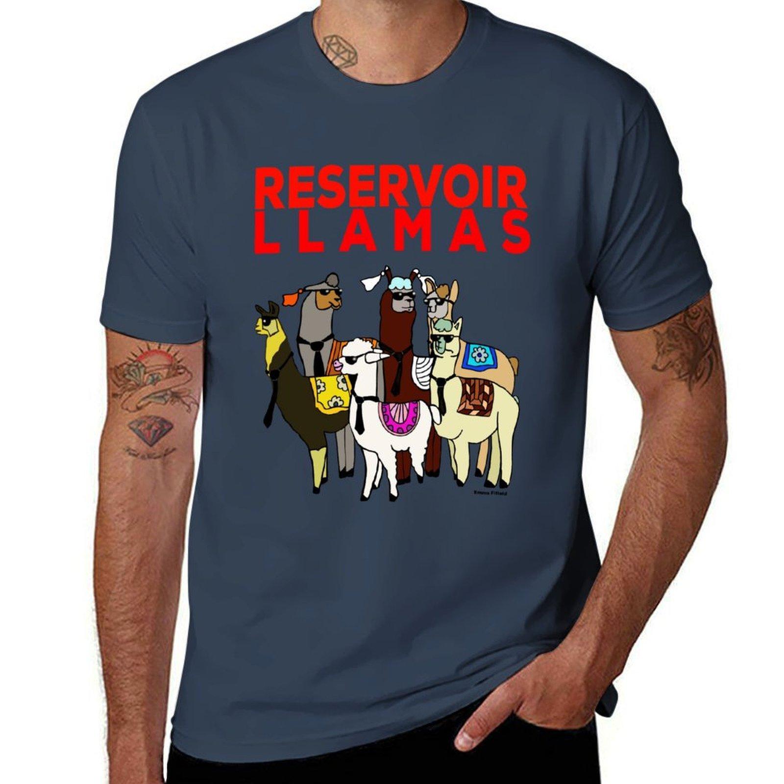Reservoir Llamas Mr Pink Film Buff Gift Tshirt Halloween Casual Tshirt S
