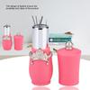 D&D Fashion Lipstick Shaped Sewing Needles Insertion Pin Holder Cushion(rose red)