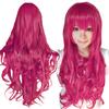 Synthetic Hair Forest Green Lolita Cosplay Wig Curly Sailor Pluto Anime Wigs Tsuyu Asui Halloween Costume Wig for Girl