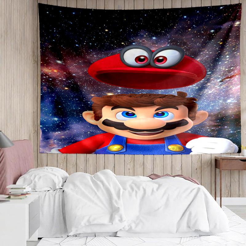1PC Super Bros. Adventure K-pop music group Tapestry Accessories for Bedroom,Livingroom, dormitory Room Wall Decor Fan Birthday Gifts