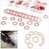 120PCS Copper Sealing Washer for Sump Plugs Water Fuel Hydraulic M5-M12