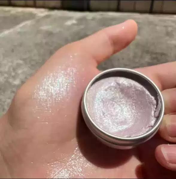 Green Color Starlight Eyeshadow Cream Princess Cut You for/Multi-Purpose Base Cream Salmon Color Blush Concealer White