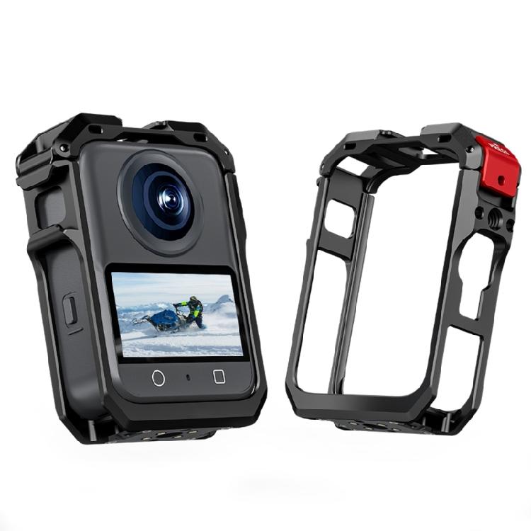 All Metal Camera Cage For 360 Degree Recording Devices Toolless Less Installation Design Optimized Accessory Expansion Capability