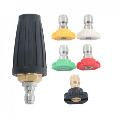 Conjunto de Bicos Turbina de Alta Pressão 1/4 de polegada 3600 PSI Turbo Rotativo 360° Para Ryobi