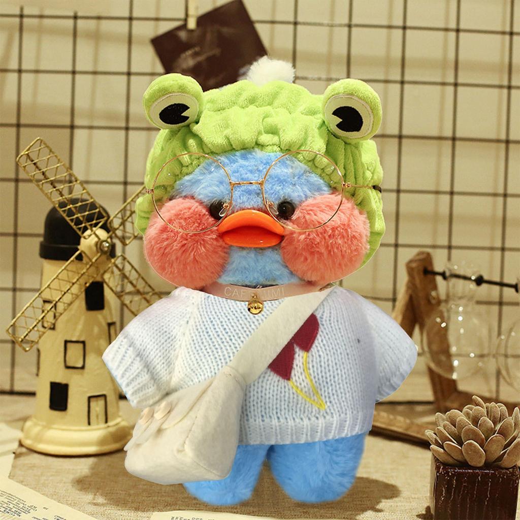 30 Cm Wearing Yellow Doll Plush Plush Toy Doll Birthday Gift Plush Toy Doll