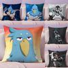 S-shangri-La Anime F-Frontier Pillow Case Pillow Case Plush Fabric Soft Double Sided Print Home Sofa High Quality Cushion