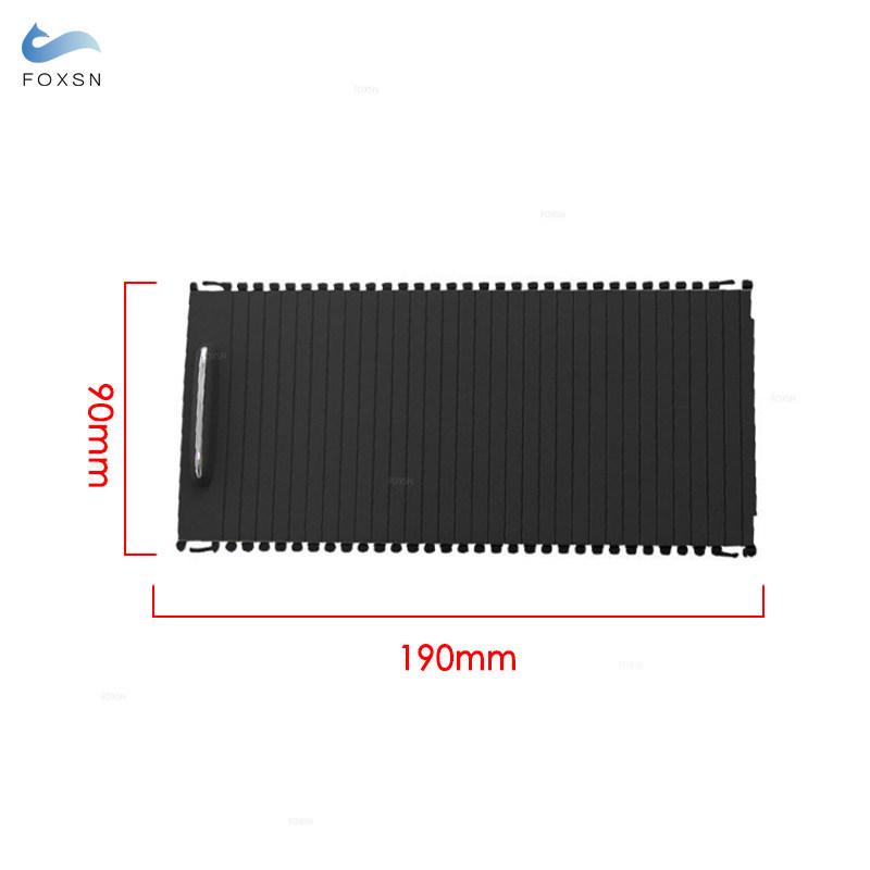 For Mercedes Benz C E Class W204 C180 W212 E260 E300 Center Armrest Console Water Cup Holder Shutter Outer Frame Protective Trim