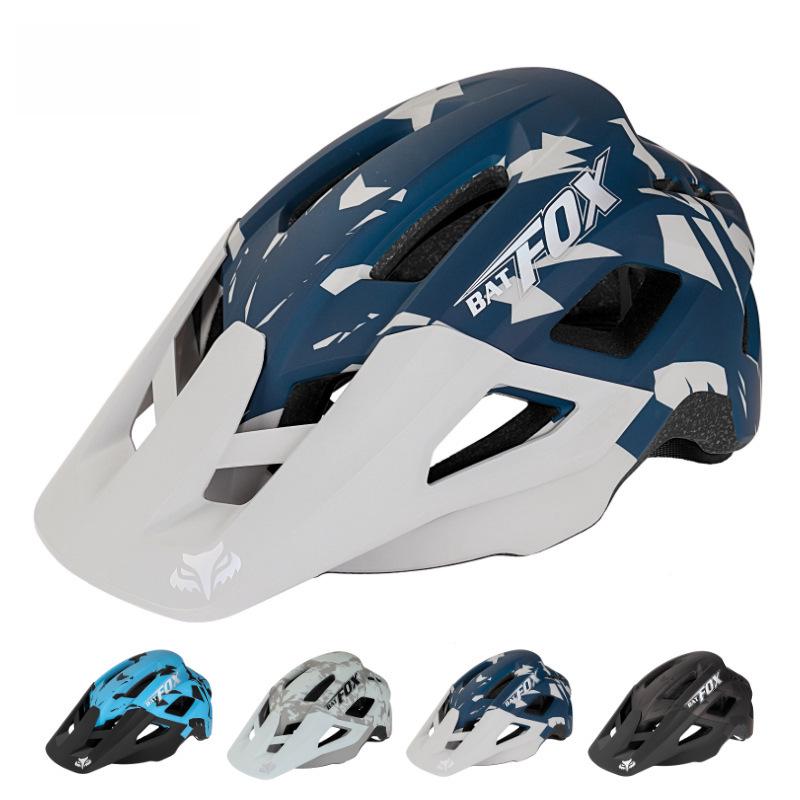 Blue Fox Dh Helmets BAT FOX Unisex Adult Youth Mountain Bike Half