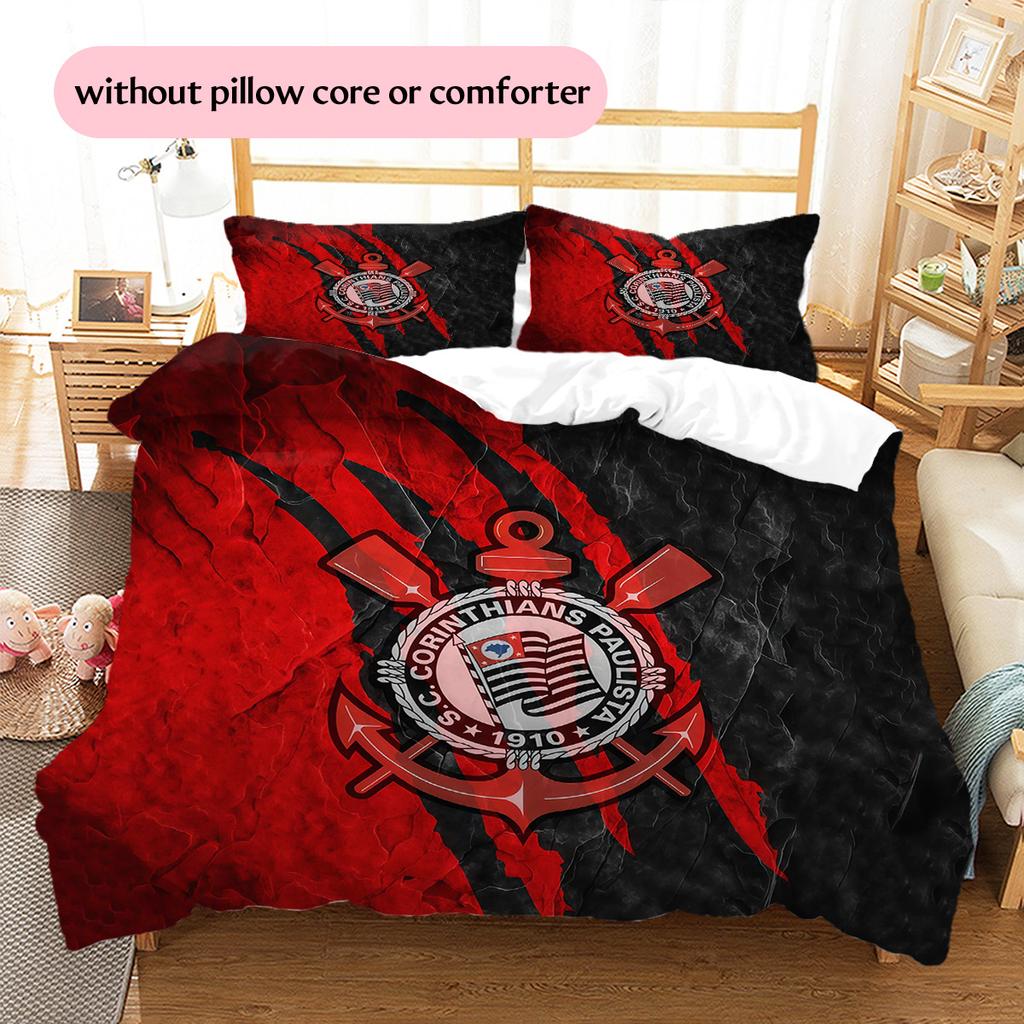 Corinthians3 Pattern Bedding Quilt Set  Home Decoration  Gift (1 * duvet cover + 2 * pillowcase  without core)