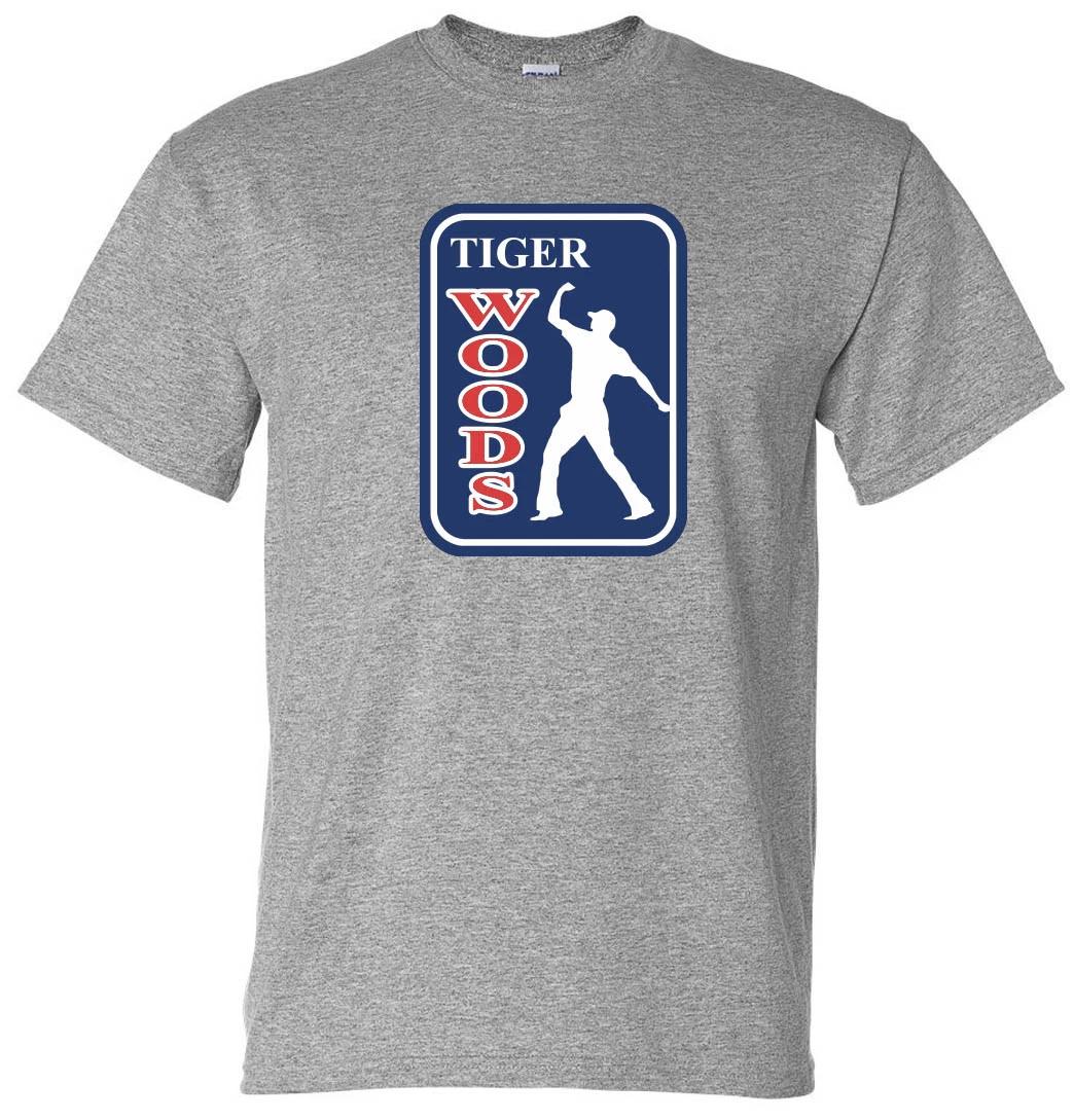 Tiger Woods PGA Tour Logo T-Shirt M