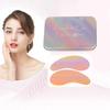 Reusable 1Pair Eye Pads With Massage Stick Silicone Lash Lift Eyelash Extension Hydrogel Patches Under Eye Gel Patch Makeup Tool