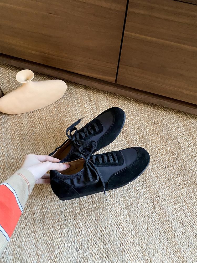 Mixed Color All Match Women Sneakers Flat Heel Walking Shoes Casual Trainers Female Runway Daily Sport Shoes For Girls