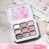 Flower Season Macaron Nine-Grid Pink Glue: High Saturation Colorful Versatile Whitening Solid Glue by HONEY GIRL