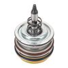 Servo Piston Assembly with Snap Ring 4L65E High Performance Metal Structure for Astro Van Trailblazer Camaro Express