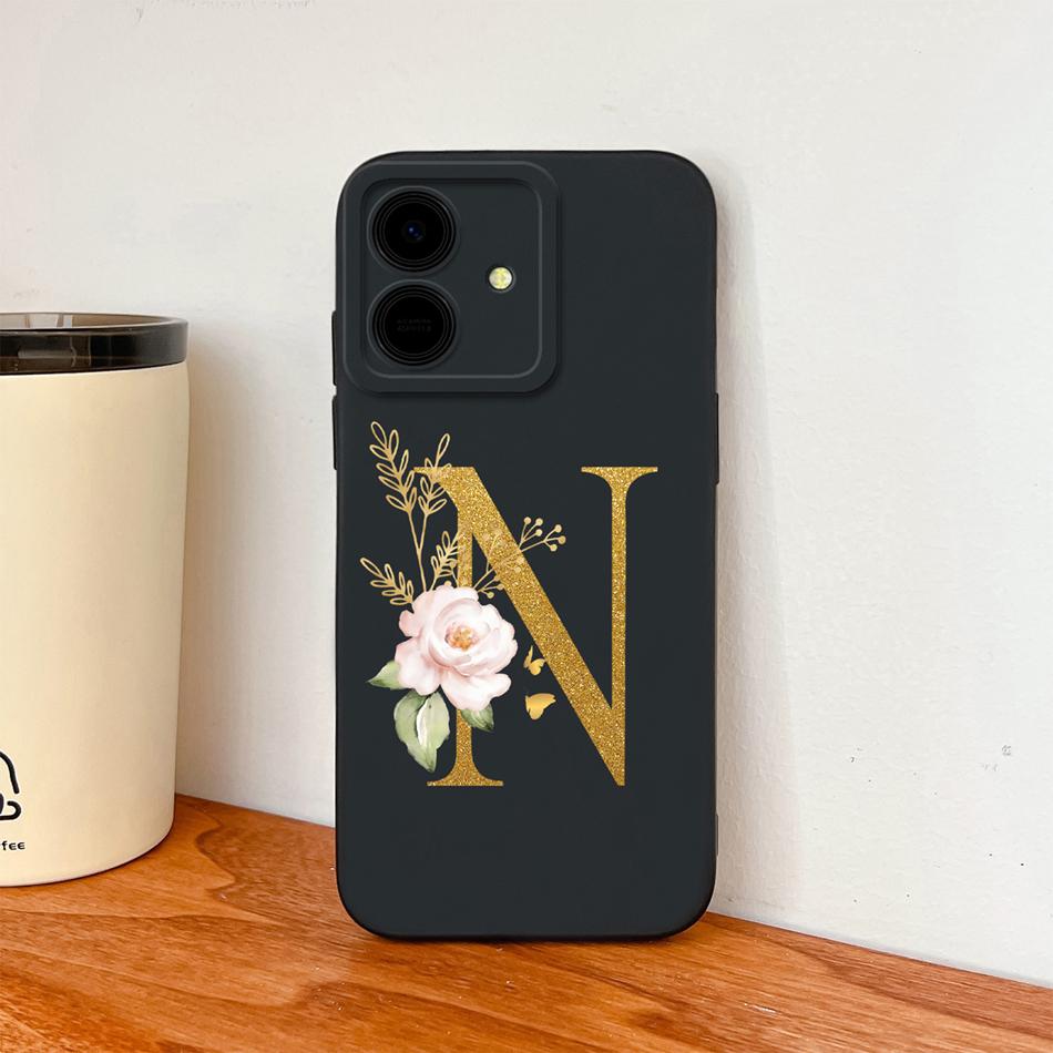 For Honor Play 10 10A 10T Case For Honor Play10 Elegant Rose Letters Soft Back Cover Camera Protection High Quality Phone Cases