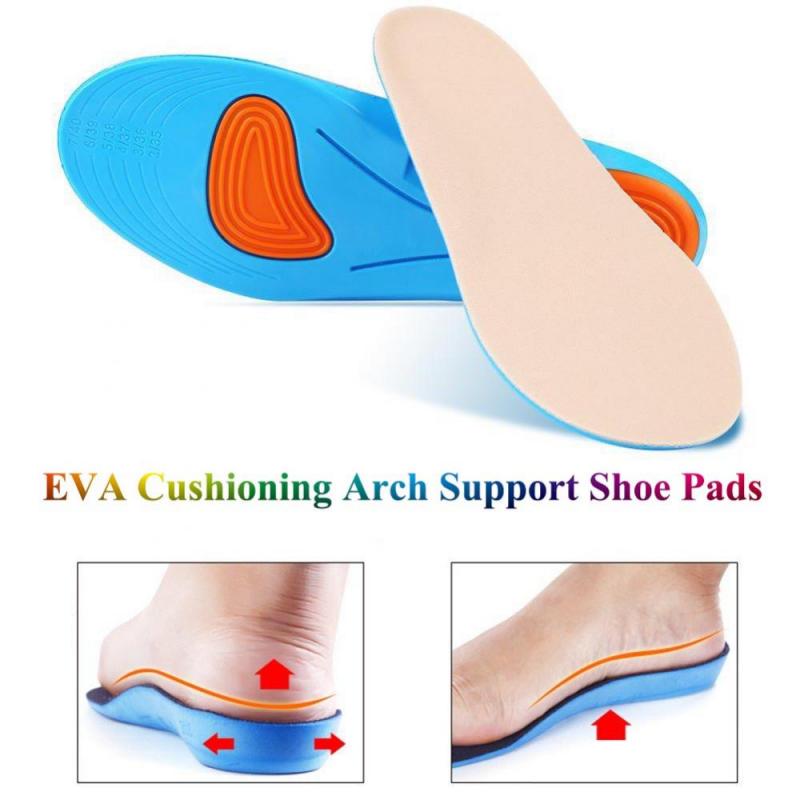 EVA Cushioning Arch Support Shoe Pads To Reliefing Pressure for