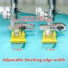 0.1-0.8cm Width Adjustable Sewing Machine Presser Foot KT-18 With Plastic Presser Foot Base Press Foot Oxford Edge Guide Plastic