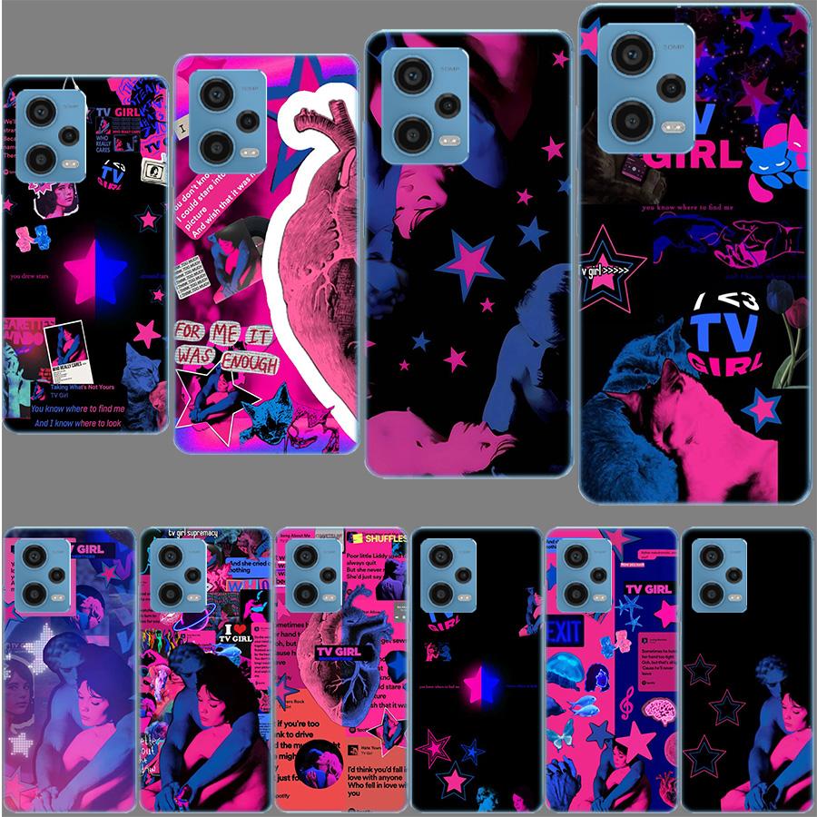 TV Girl Album Phone Case For Redmi Note 13 12 14 15 Pro Plus 13R 11 11T 11E 11S 10 Pro 10S 9 9S Cover Cell Clear TPU Capa Cases