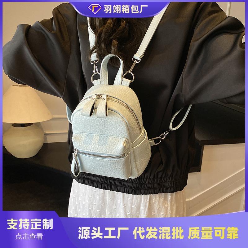 Premium mini small bag women's new trendy versatile leisure trend student schoolbag travel backpack