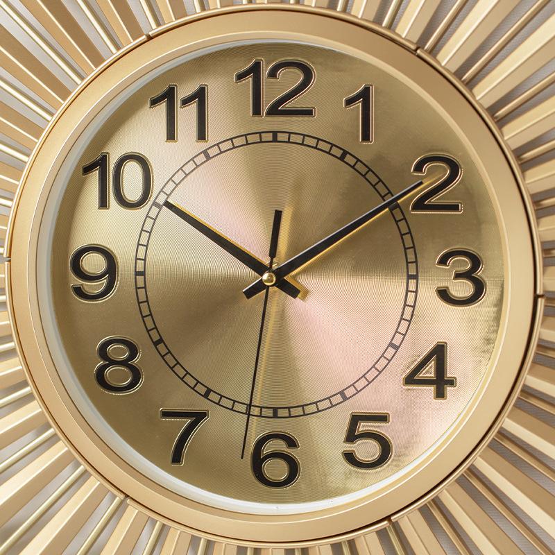 Creative wall clock Stylish and simple bedroom Living room High-end decorative home clocks Living room Light luxury wall-mounted clocks