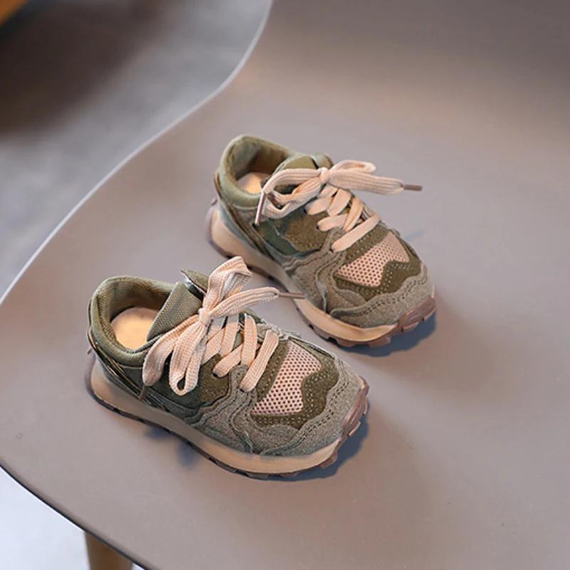 Comfort Child Sneakers Fashion New Versatile Girl Shoe Anti Slip Casual Soft Sole Simple Boy Shoes Trendy Classic Kid Shoe Tenis