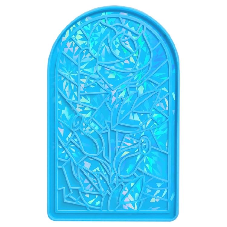 

Silicone Mold for Holographic Rose Decorative Painting Wall Decorations Making синий