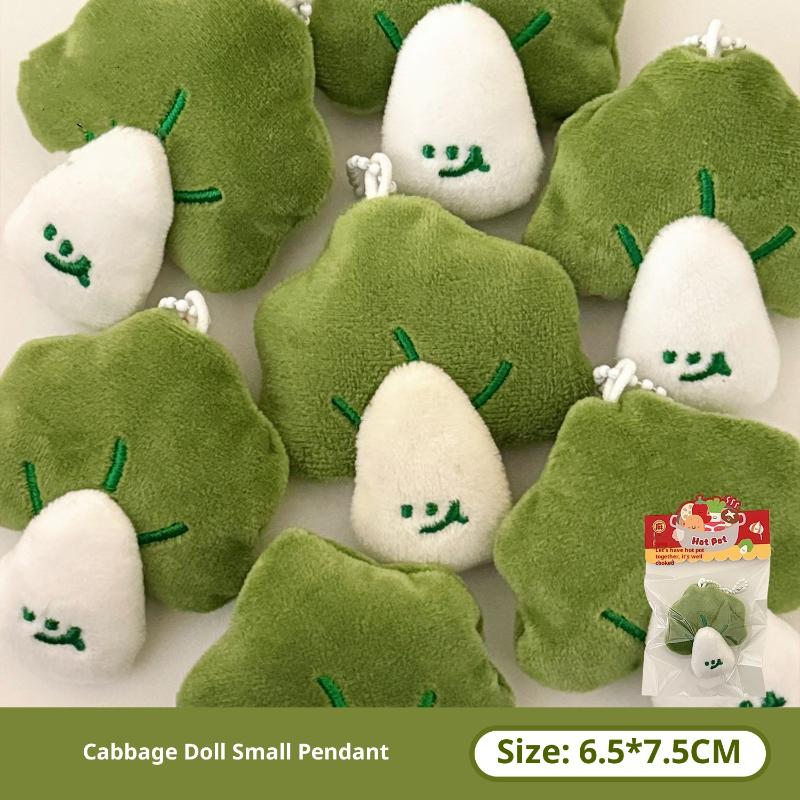 

Cute Cartoon Creative Hotpot Food Plush Keychain Doll Pendant Kawaii Backpack Hanging Ornament Decoration Accessories Gifts
