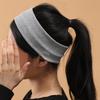 Basic Bandana Hairband (Light Gray)