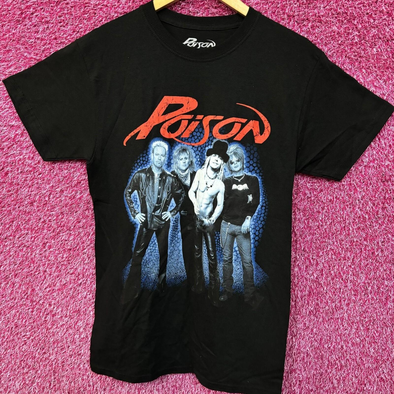 Poison Power to the People Heavy Metal Tee small L