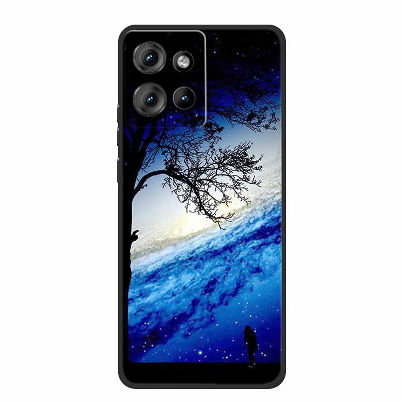 Phone Case For Motorola Moto G86 Power Edge 50 Neo G75 S50 Edge 50 5G Case S 50 Coque Shockproof Black Silicone Soft Back Cover