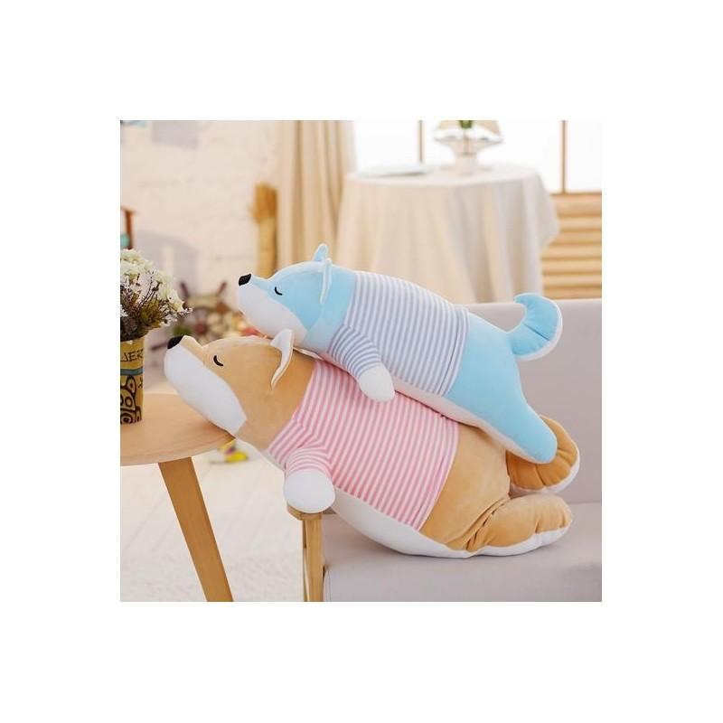 Shiba Inu Plush Pillow Toy With Soft Down Cotton Filling For Girls Gift Birthday Decoration