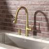 Copper Countertop Soap Dispenser for Kitchen and Dishwashing Sinks
