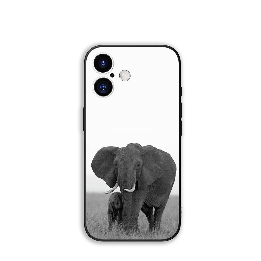 

Phone Cover Cartoon Cute Elephant Casing for Samsung Galaxy S25 S24 S22 S23 FE Ultra Plus A56 A05 A06 A15 A16 A55 S7 Edge Case Galaxy S7