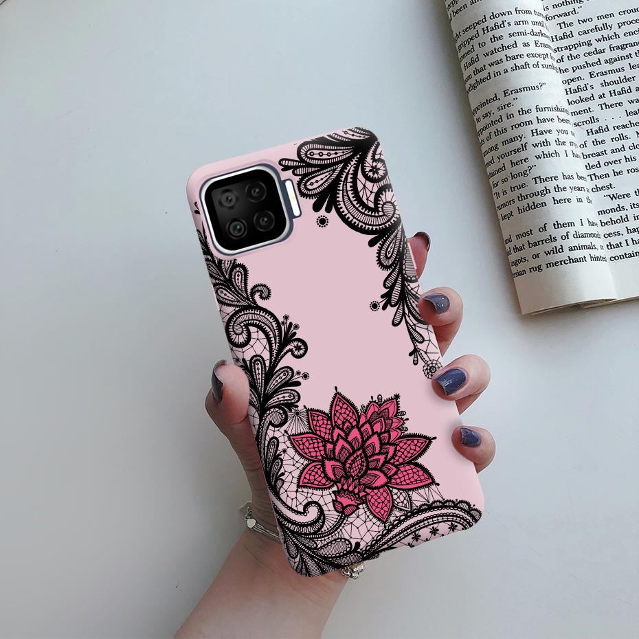 For OPPO Reno 4 Lite Case For OPPO Reno 4 Lite A73 A93 A 93 73 F17 F 17 Pro F17Pro Phone Case Soft TPU silicone Back Cover Funda