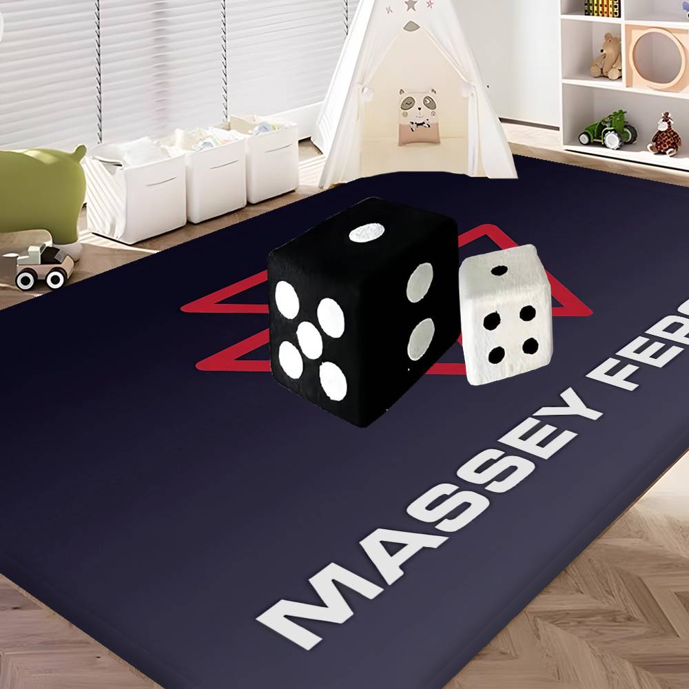 M-Massey F-Ferguson Rohožky Retro Více možností Obývací pokoj Kuchyňský koberec Protiskluzová Vstupní rohožka