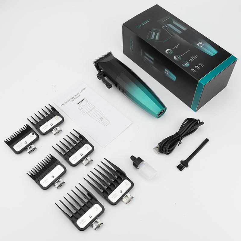 Original Barber Professional Electric Hair Trimmer For Men Rechargeable Beard Hair Clipper with 9000RPM Motor Haircut