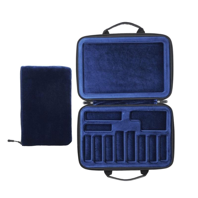 

Saxophone Mouthpieces Case Oxfords Cloth Clarinet Mouthpieces Storage Box 1