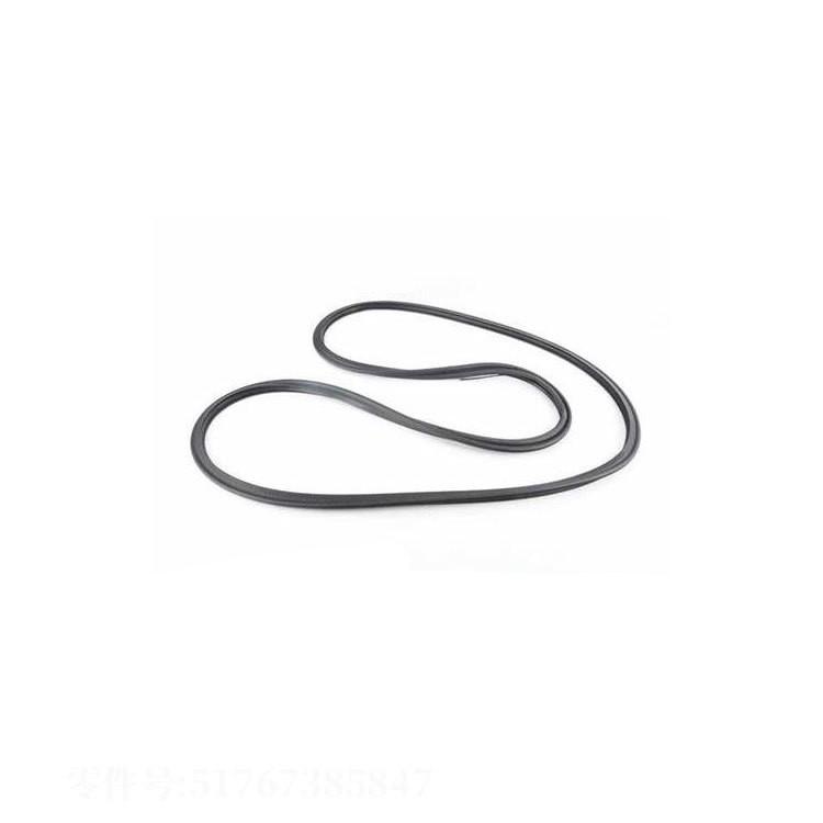 For BMW For X3 F25 Tailgate Rubber Seal 51767301846 Compatible with 2007 2016 Models Rear Door Replacement Part