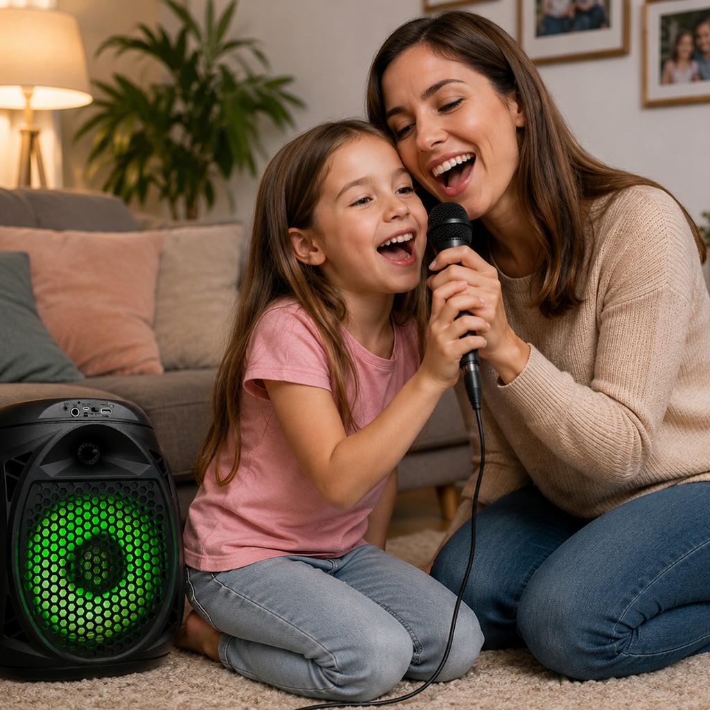 [PACZC] Portable Bluetooth Karaoke Speaker with Microphone N50