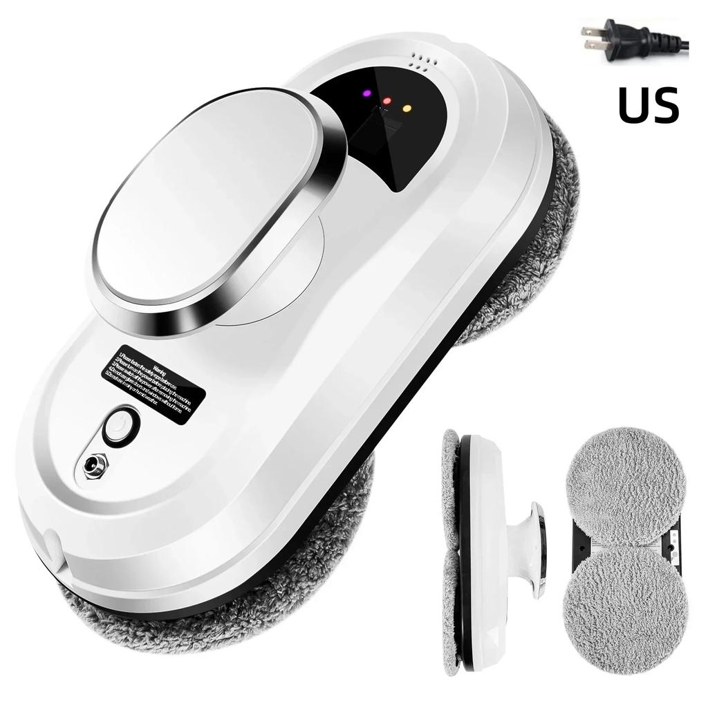 HAOYUNMA Robot Vacuum Cleaner Window Cleaning Robot Window Cleaner Electric Glass Limpiacristales Remote Control Home-Appliance