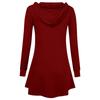 Women's Winter Coat Jacket Long Sleeve Horn Button Plush Warm Coat
