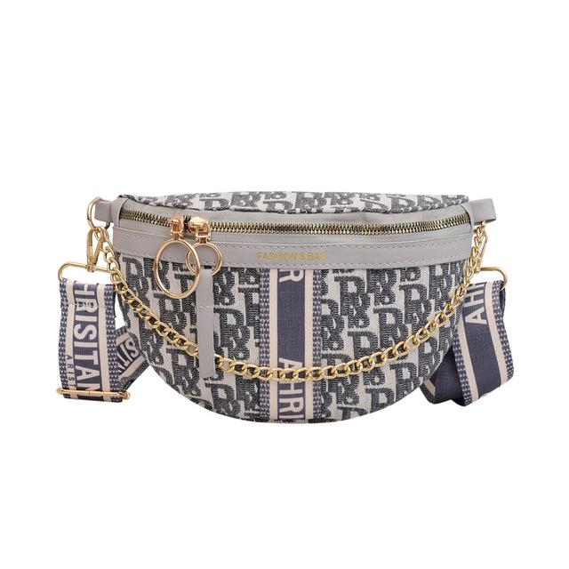 

Женский рюкзак с ремешком через плечо, холщовые сумки с принтом в клетку и клетчатым узором, поясные сумки для женщин, модная поясная сумка с цепочкой, женская поясная сумка One Size
