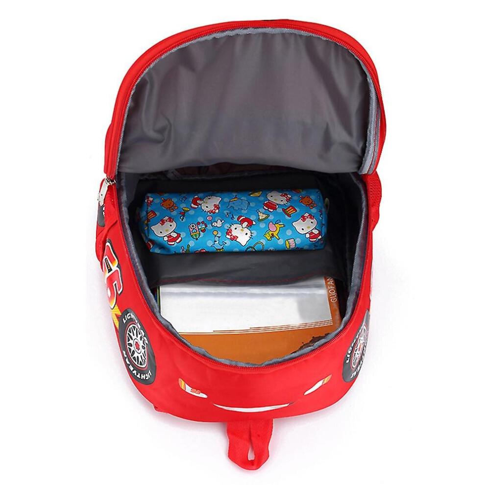 Lightning Mcqueen The Cars Kids Cartoon Backpacks School Bag Gifts