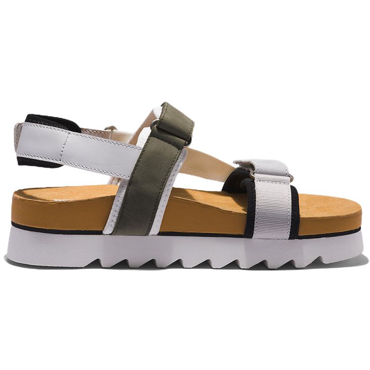 Timberland Santa Monica Sunrise Casual Sports Sandals Women Sandals White Purple A422QL96
