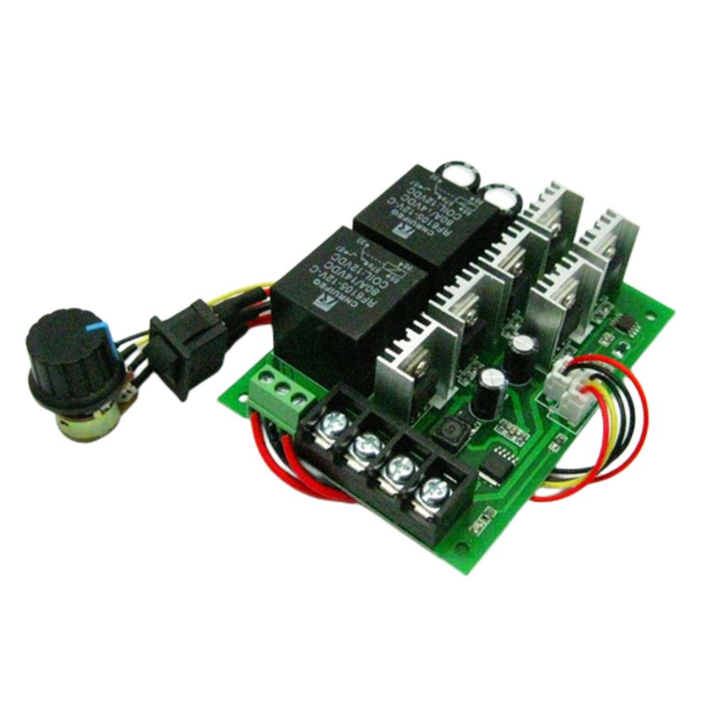 DC10-50V Motor Drehzahlregler Antriebsmodul 2000W 40A Spannungsregler Hohe Leistung 12V 24V 36V Lineares Potentiometer Drehzahlregelung