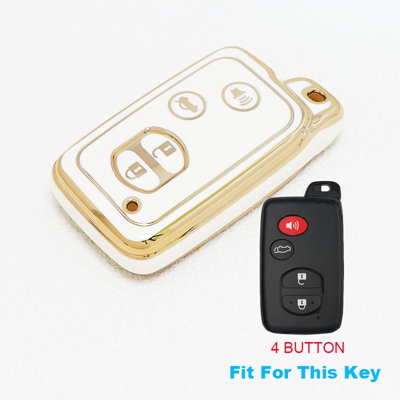Suport husă carcasă pentru Toyota Yaris Corolla Vitz RAV4 Land Cruiser Camry Highlander Prado Prius Carcasă telecomandă auto fob