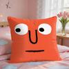 Aesthetic Art JJeanJullien Cushion Cover Square Short Plush Pillow Case Living Room Sofa Home Decor Funda X