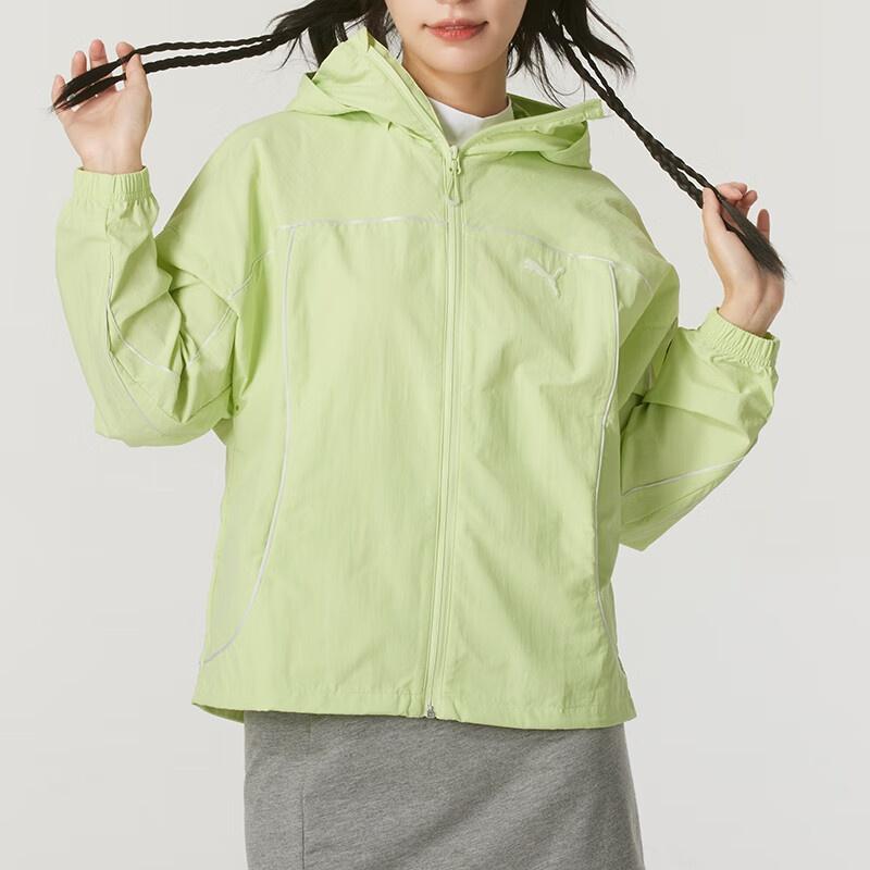 PUMA Jackets & Coats Women's Light Green 628763-35